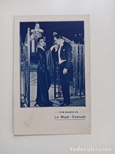  Flyers Publicitaires de films Anciens: LA MUJER DESNUDA PROGRAMA TARJETA EXC. CARLOS PLAJA FLORELLE RAYMOND ROULEAU ALICE FIELD
