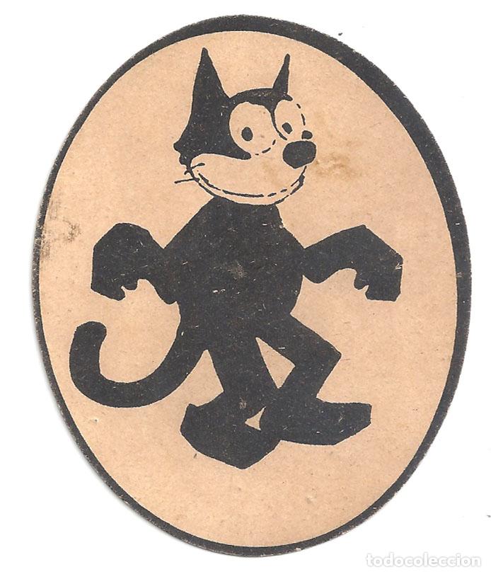 Cine: PTCC 850 NICK CARTER AVENTURAS PROGRAMA TROQUELADO EL GATO FELIX circa 1930