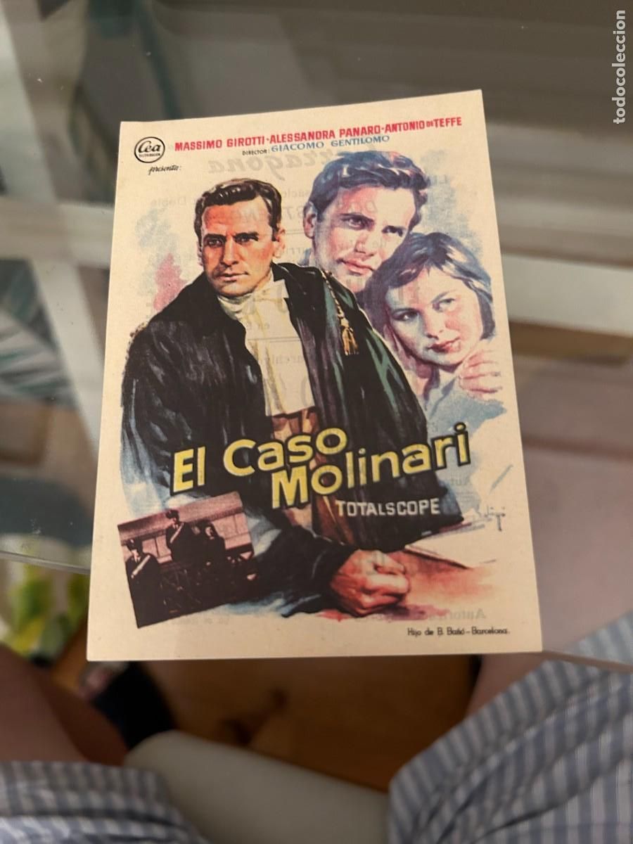 Cine: 1769 EL CASO MOLINARI CINE TARRAGONA CON PUBLICIDAD BUEN ESTADO