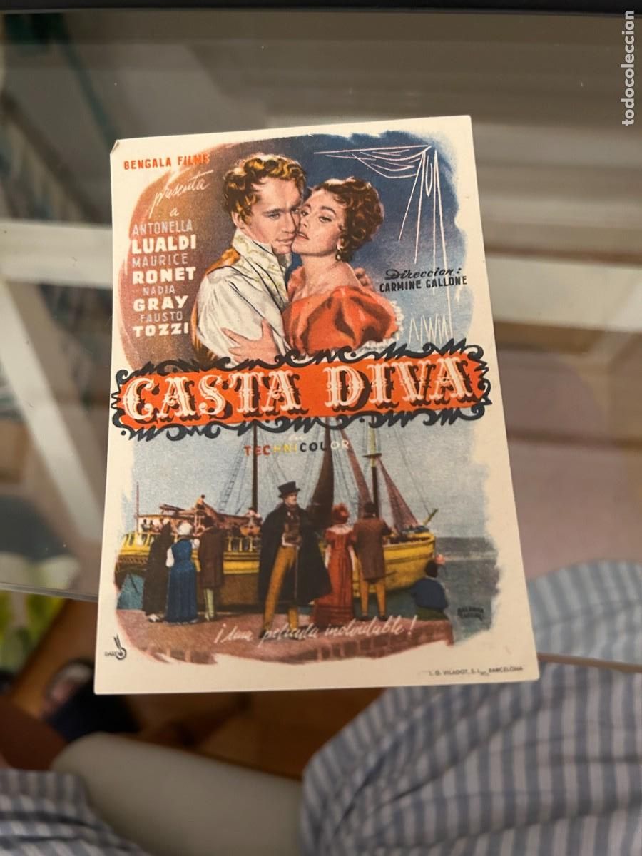 Cine: 1773 CASTA DIA CINE TEATRO REGIO YECLA CON PUBLICIDAD BUEN ESTADO