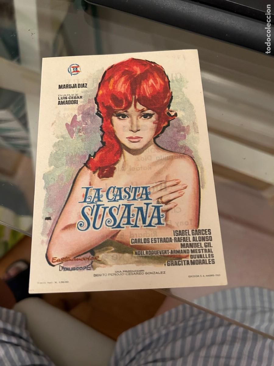 Cine: 1780 LA CASTA SUSANA CINE MONTERREY BARCELONA CON PUBLICIDAD BUEN ESTADO