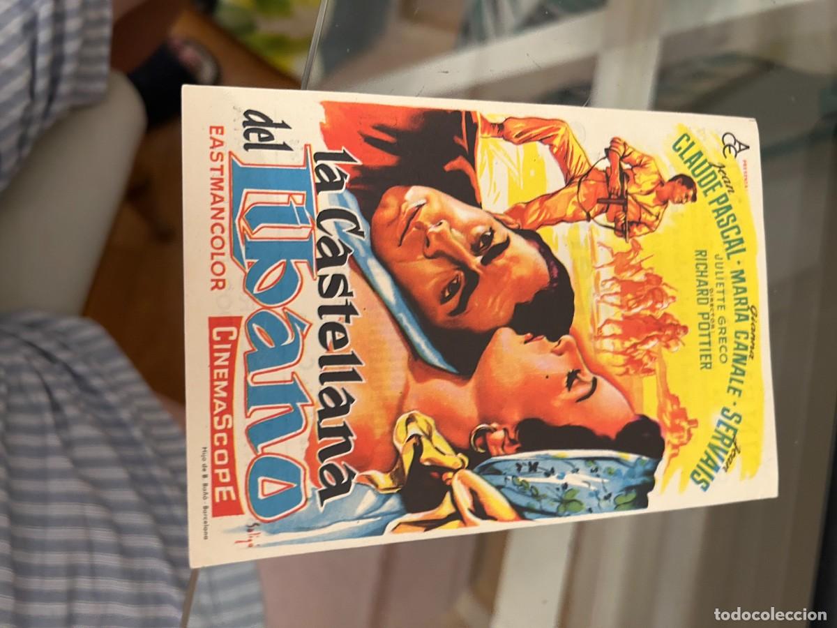 Cine: 1781 LA CASTELLANA DEL LIBANO CINEMA INFANTA BARCELONA CON PUBLICIDAD BUEN ESTADO