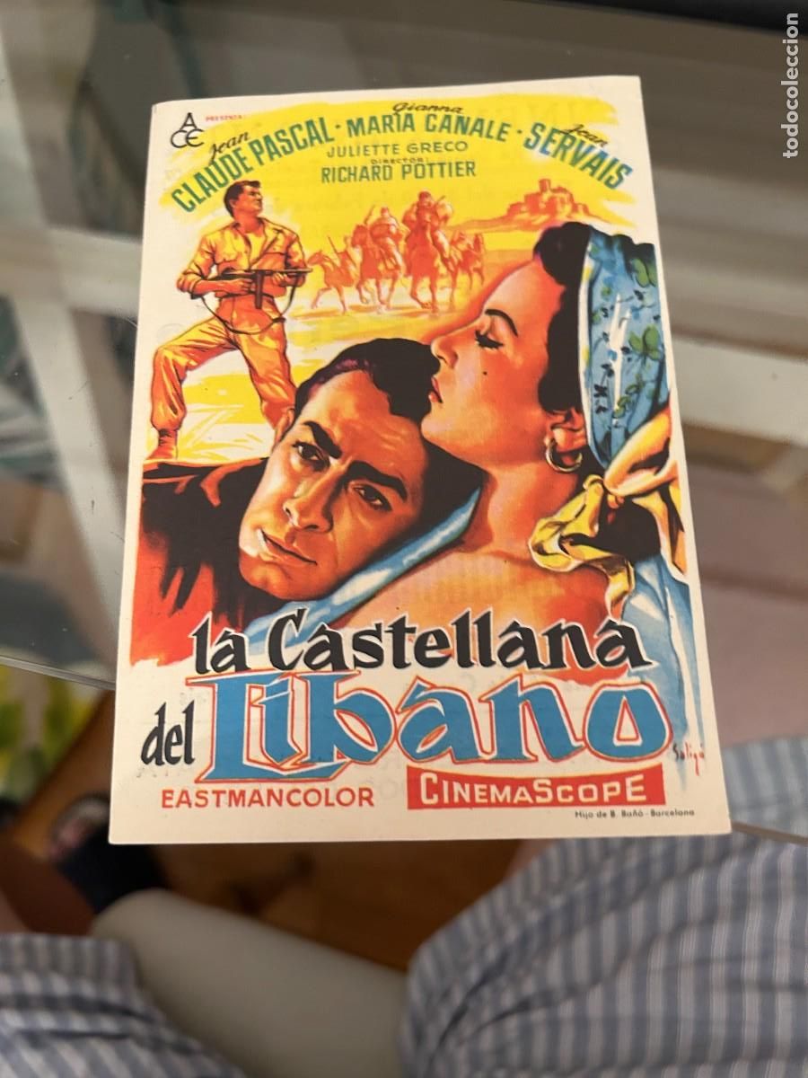 Cine: 1781 LA CASTELLANA DEL LIBANO CINEMA INFANTA BARCELONA CON PUBLICIDAD BUEN ESTADO