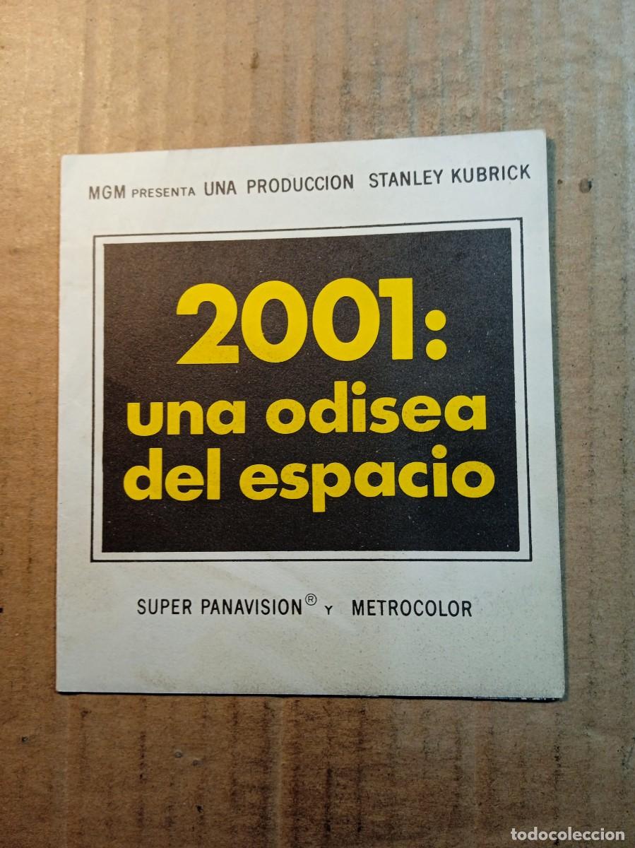 Cinema: FOLLETO DE MANO DOBLE DE LA PEL&Iacute;CULA 2001: UNA ODISEA EN EL ESPACIO