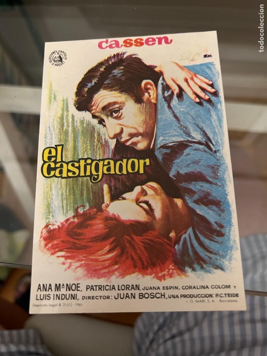 Cine: 1782 EL CASTIGADOR CASSEN SIN PUBLICIDAD COMO NUEVO