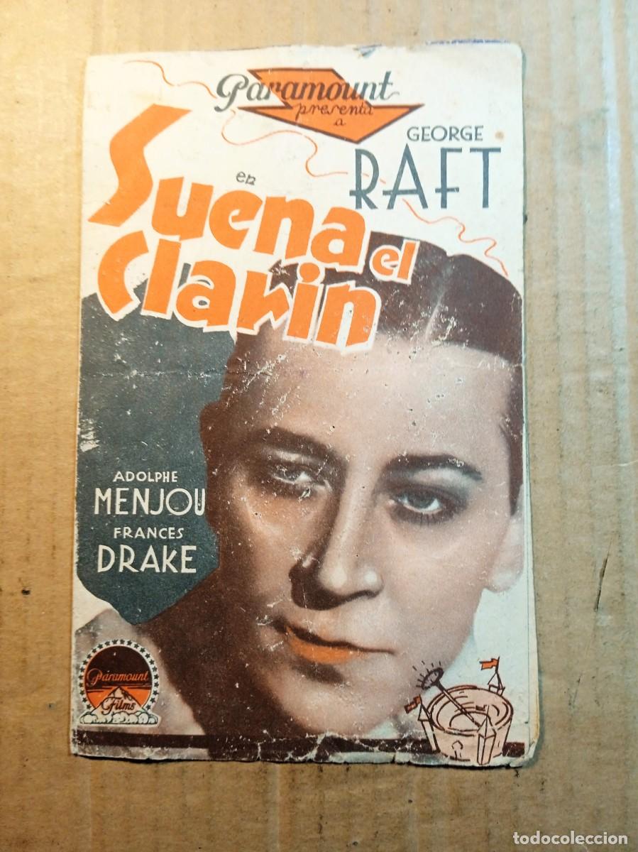 Cinema: FOLLETO DE MANO DOBLE DE LA PEL&Iacute;CULA SUENA EL CLAR&Iacute;N