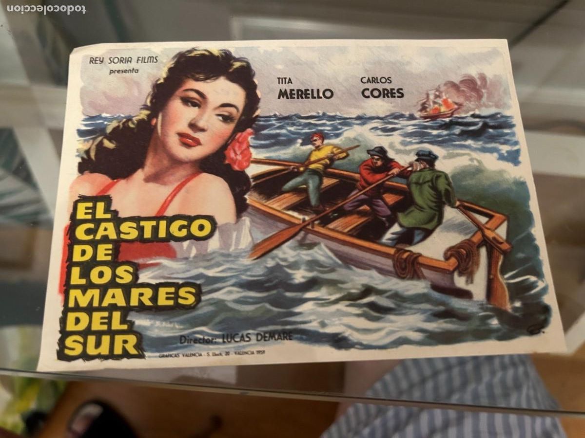 Cine: 1784 EL CASTIGO DE LOS MARES DEL SUR SIN PUBLICIDAD CORRECTO - Foto 1