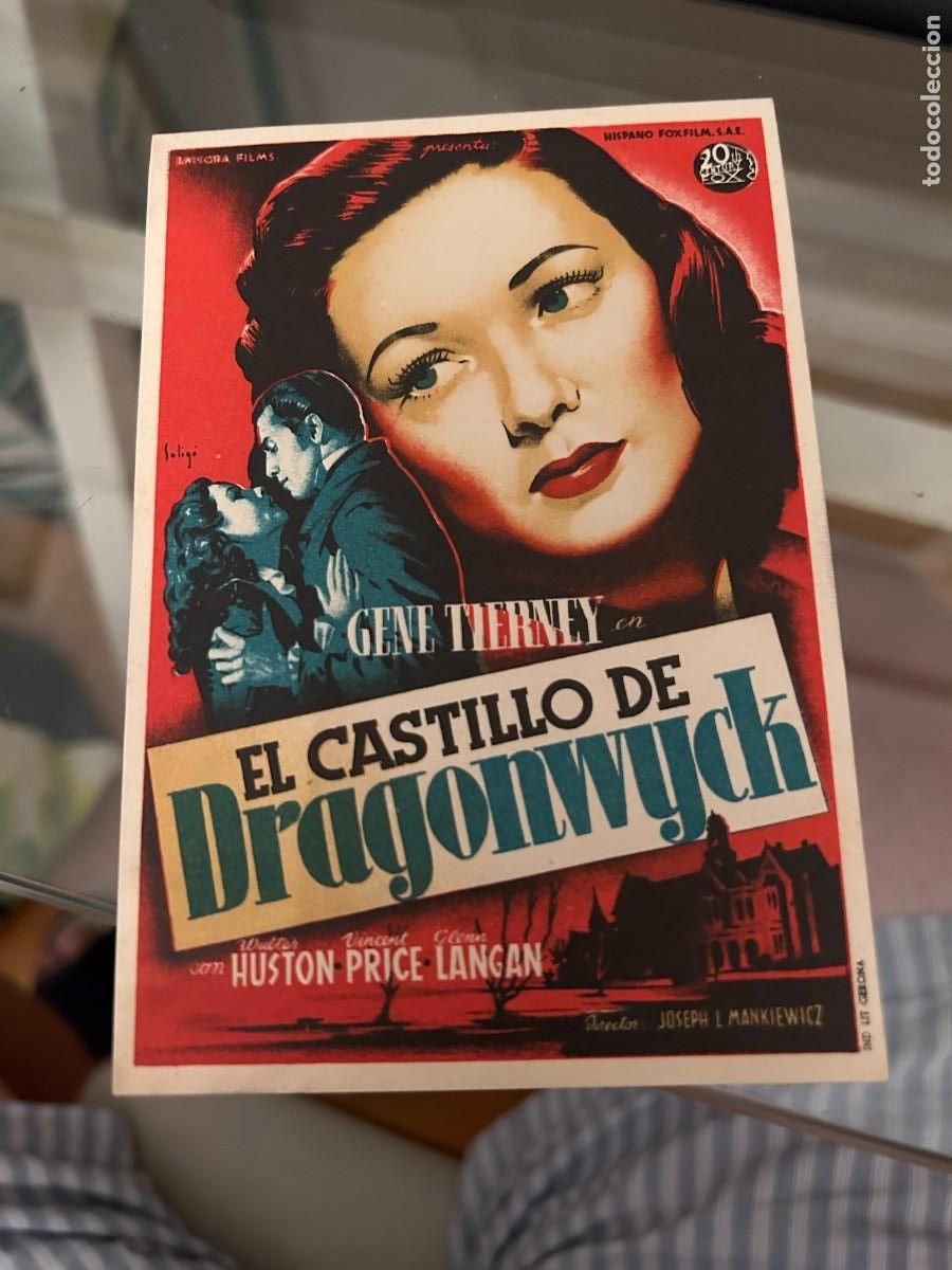 Cine: 1785 EL CASTILLO DE DRAGONWYCK SIN PUBLICIDAD BUEN ESTADO