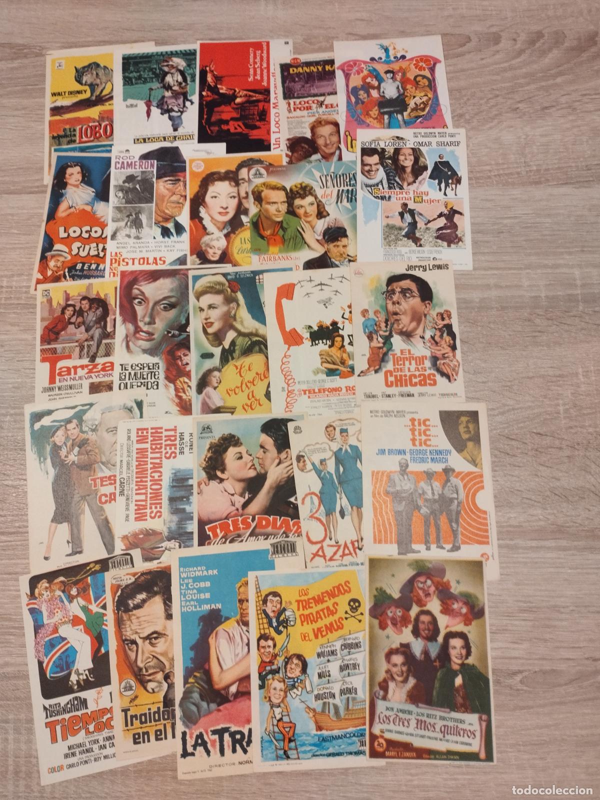 Cinema: FAC 3 LOTE DE 100 PROGRAMAS DE CINE CON Y SIN PUBLICIDAD. VER FOTOS. BUENA CALIDAD.