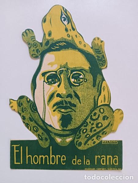 Cinema: EL HOMBRE DE LA RANA PROGRAMA TROQUELADO BALART Y SIMO EVELYN HOLT GEORGE HEINRICH CINE MUDO ALEMAN