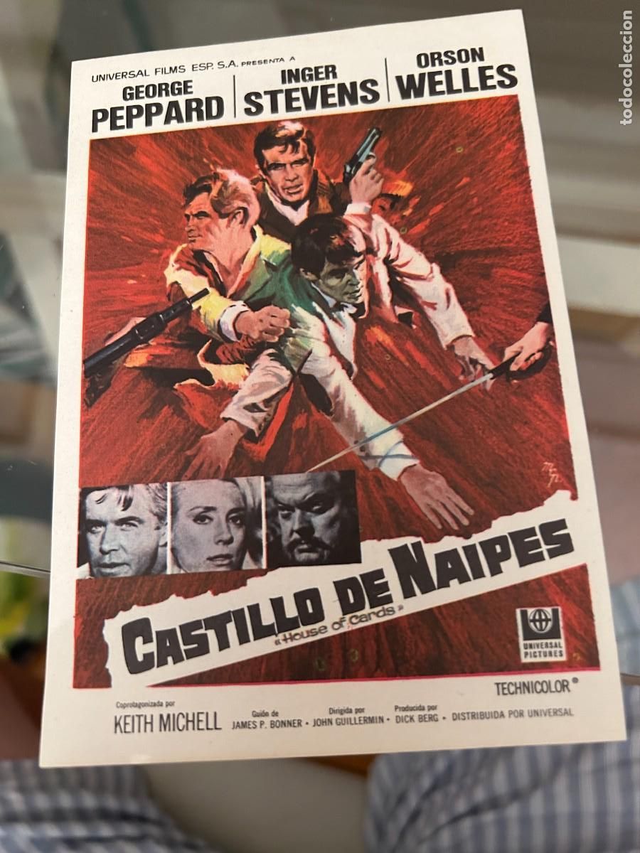 Cine: 1794 CASTILLOS DE NAIPES NUEVO SIN PUBLICIDAD