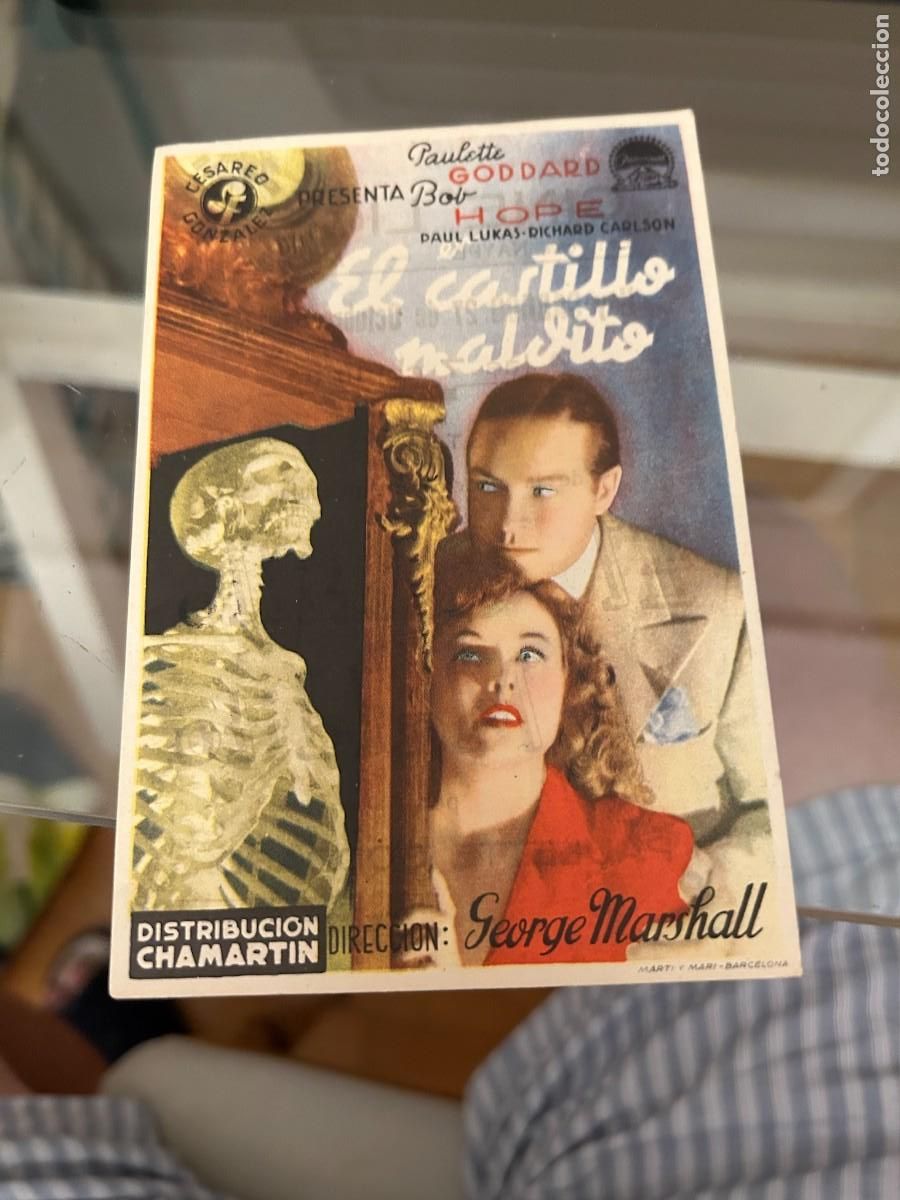 Cine: 1797 EL CASTILLO MALDITO CINE LICEO MERIDA CON PUBLICIDAD NUEVO