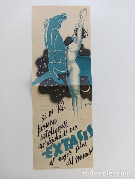 Cine: EXTASIS PROGRAMA SENCILLO GRANDE HEDY LAMARR NUDISMO JOSEP RENAU