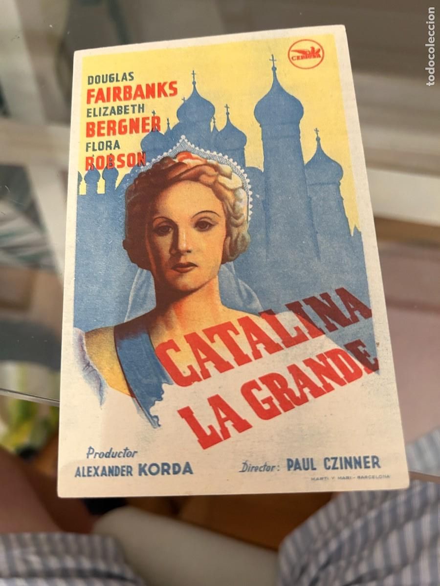 Cine: 1806 CATALINA LA GRANDE CINEMA ACC CON SELLO MUY BUEN ESTADO