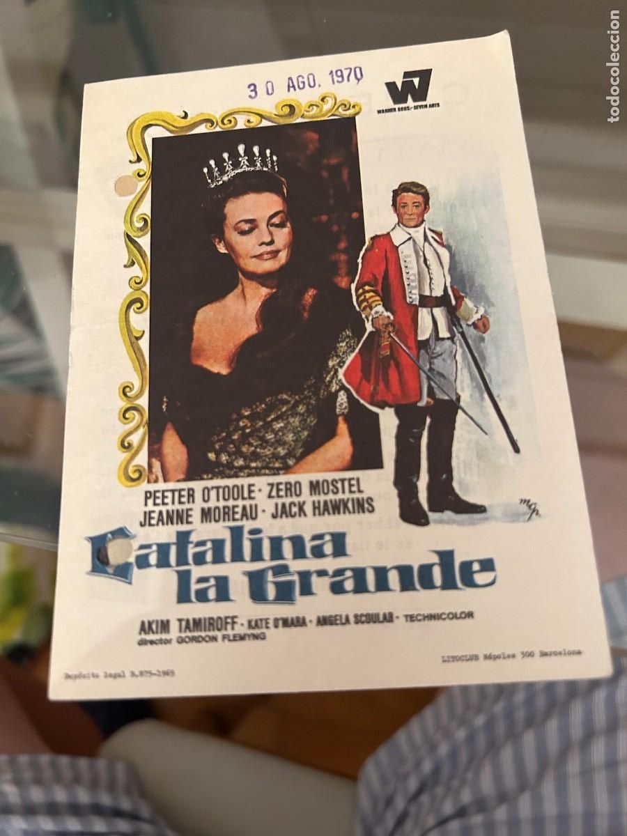 Cine: 1807 CATALINA LA GRANDE CINE CAPITOL CIEZA CON PUBLICIDAD COMO SE VE