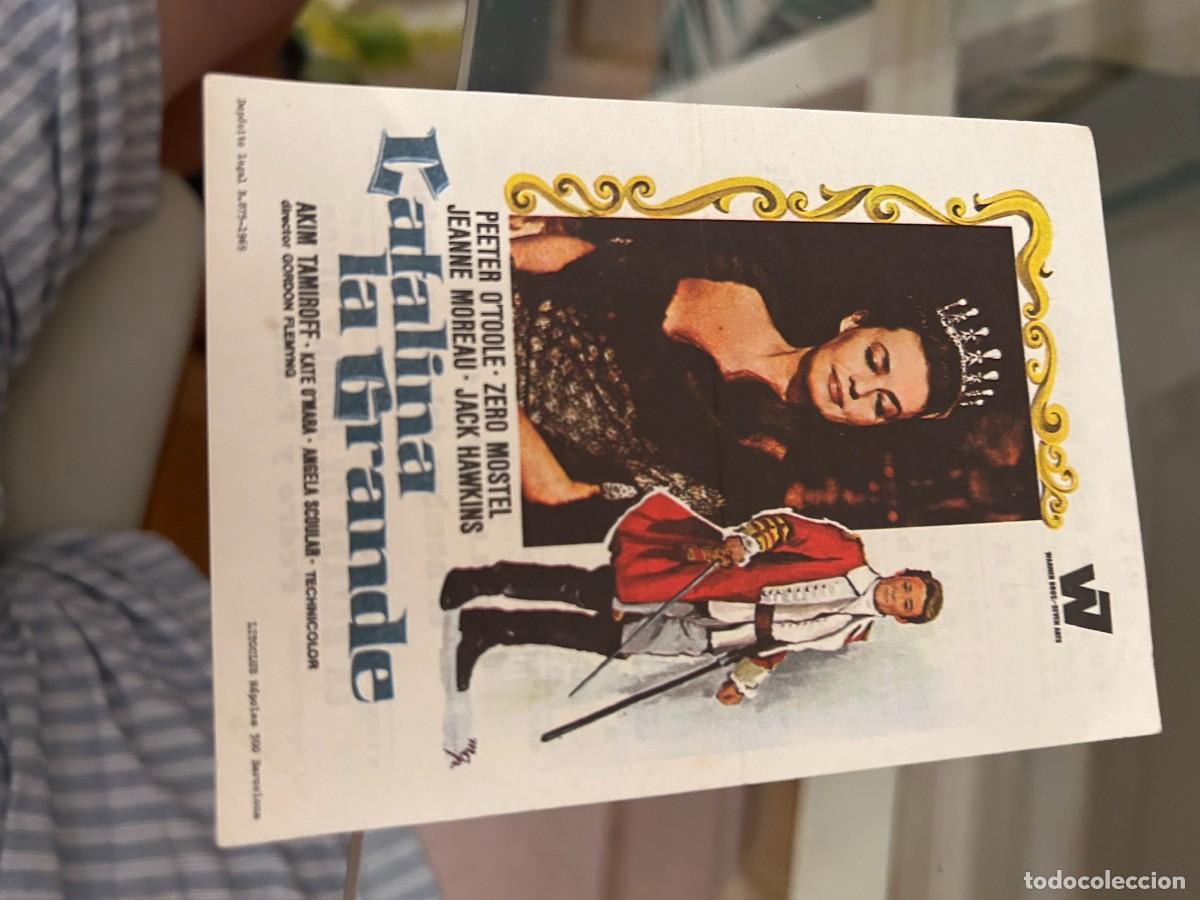 Cine: 1808 CATALINA LA GRANDE SALA MERCE ARENYS DE MAR CON PUBLICIDAD BUEN ESTADO