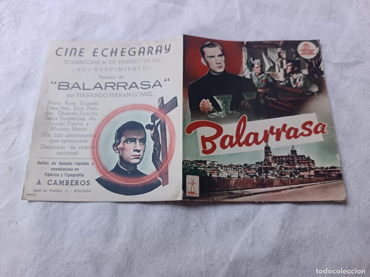 Kino: Folleto de Mano de Cine, Balarrasa