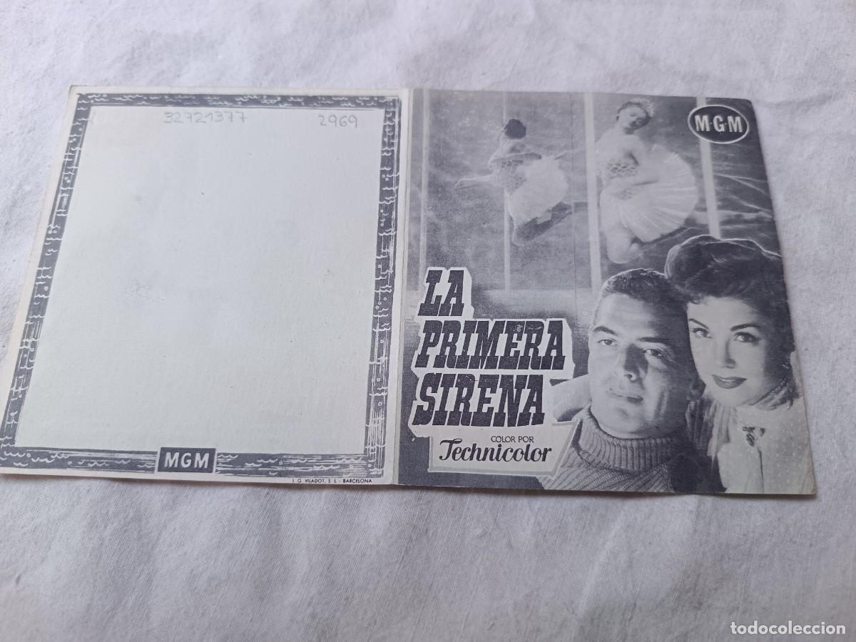 Kino: Folleto de Mano de Cine, La Primera Sirena