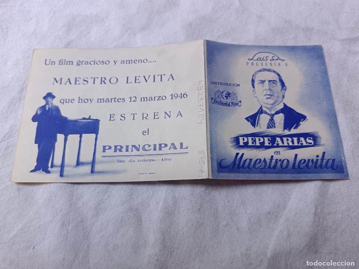 Cinema: Folleto de Mano de Cine, Maestro Levita