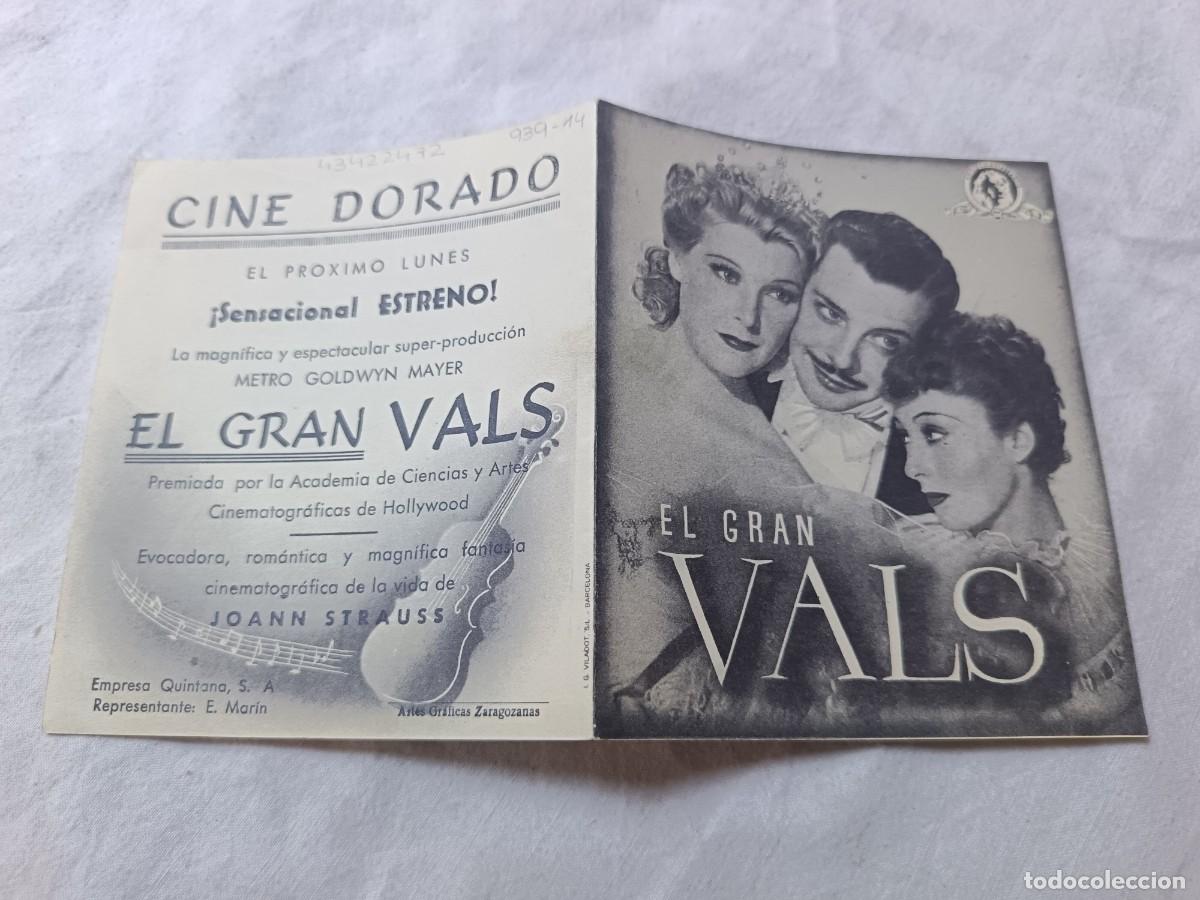 Cinema: Folleto de Mano de Cine, El Gran Vals