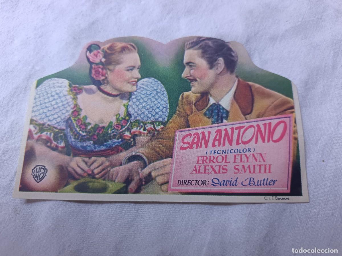 Cinema: Folleto de Mano de Cine, Troquelado, San Antonio