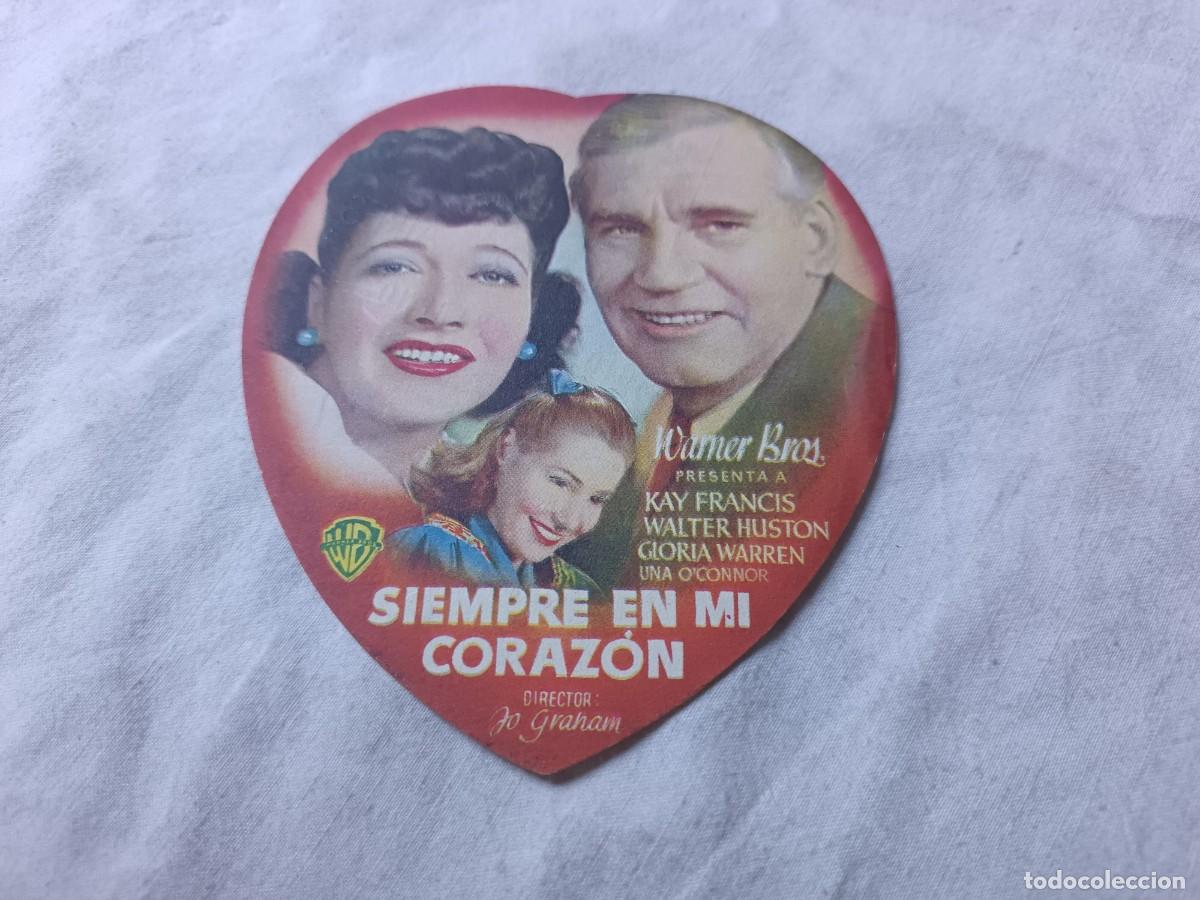 Cinema: Folleto de Mano de Cine, Troquelado, Siempre en mi Coraz&oacute;n