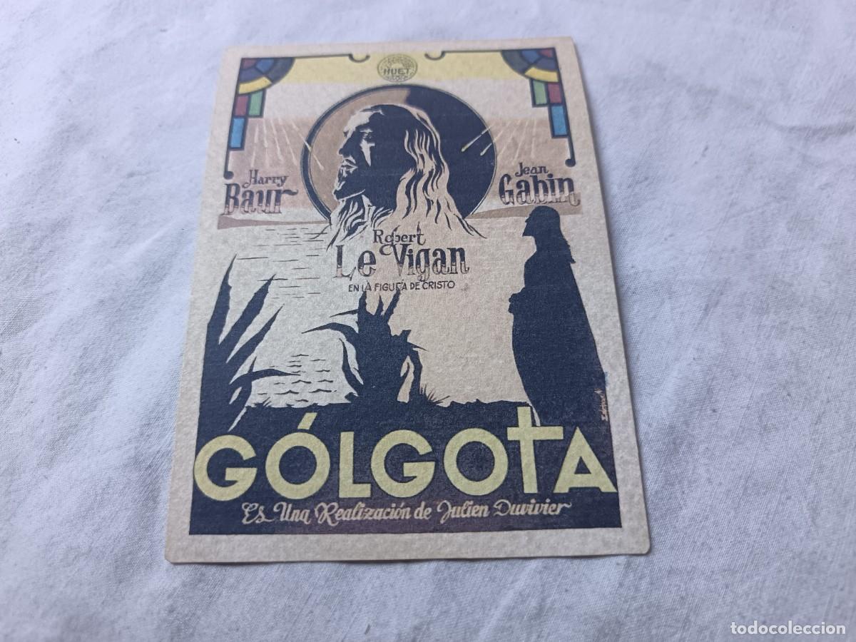 Cinema: Folleto de Mano de Cine, Tarjeta (cartulina), C&oacute;lgota