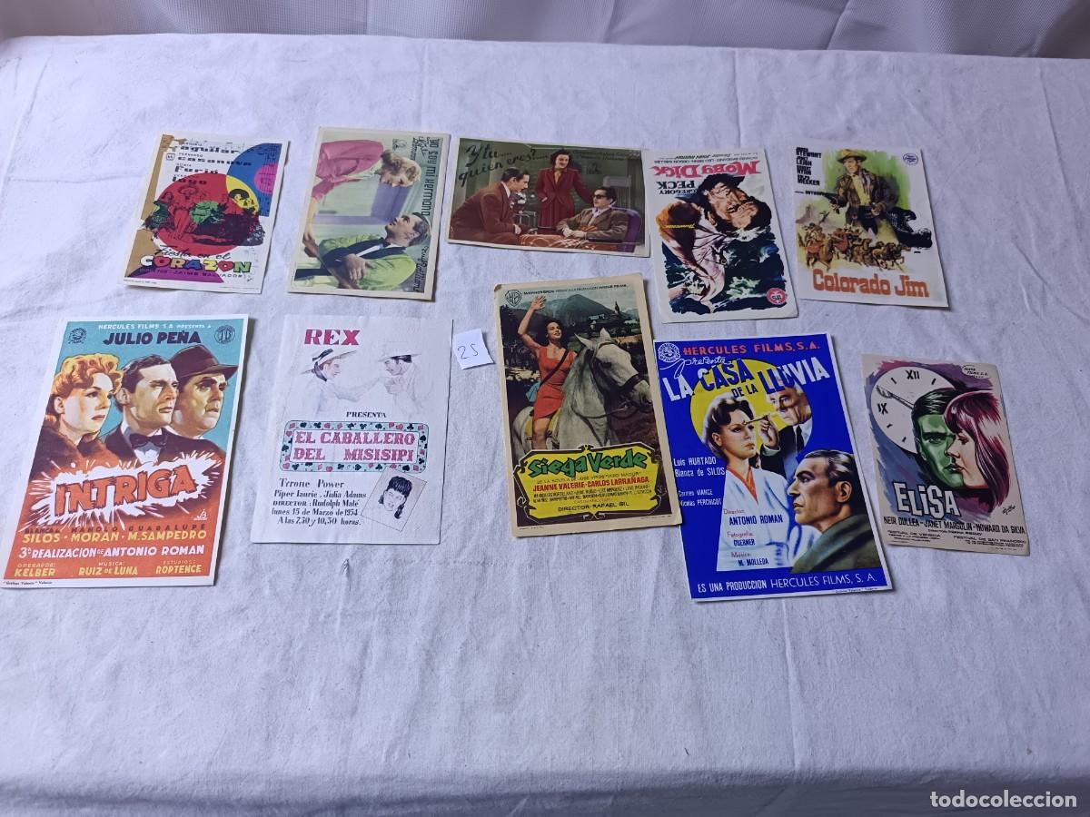 Cinema: LF25, Lote de Folletos de Mano de Cine, surtidos