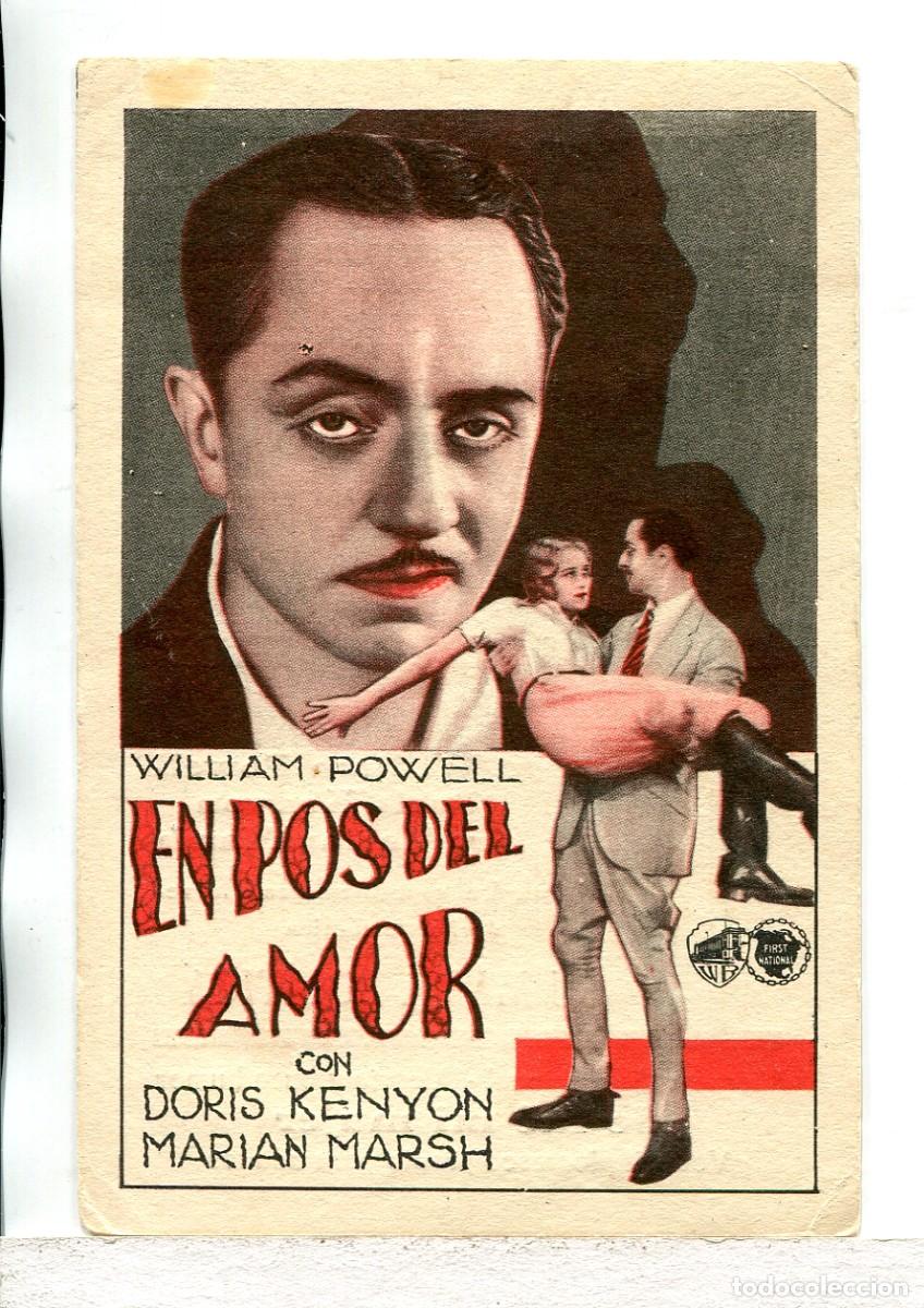 Cine: EN POS DEL AMOR, con WILLIAM POWELL. - Foto 1