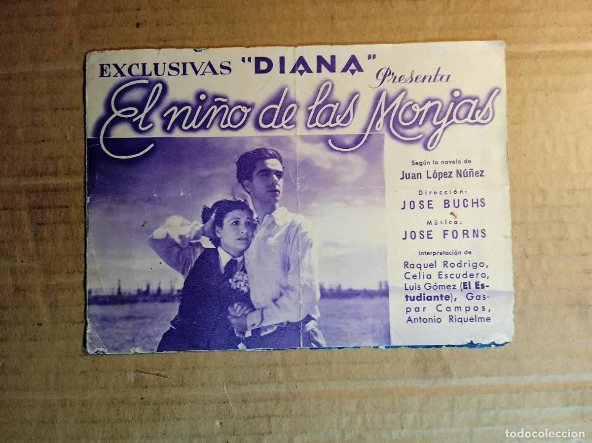  Flyers Publicitaires de films Anciens: FOLLETO DE MANO DOBLE DE LA PEL&Iacute;CULA EL NI&Ntilde;O DE LAS MONJAS