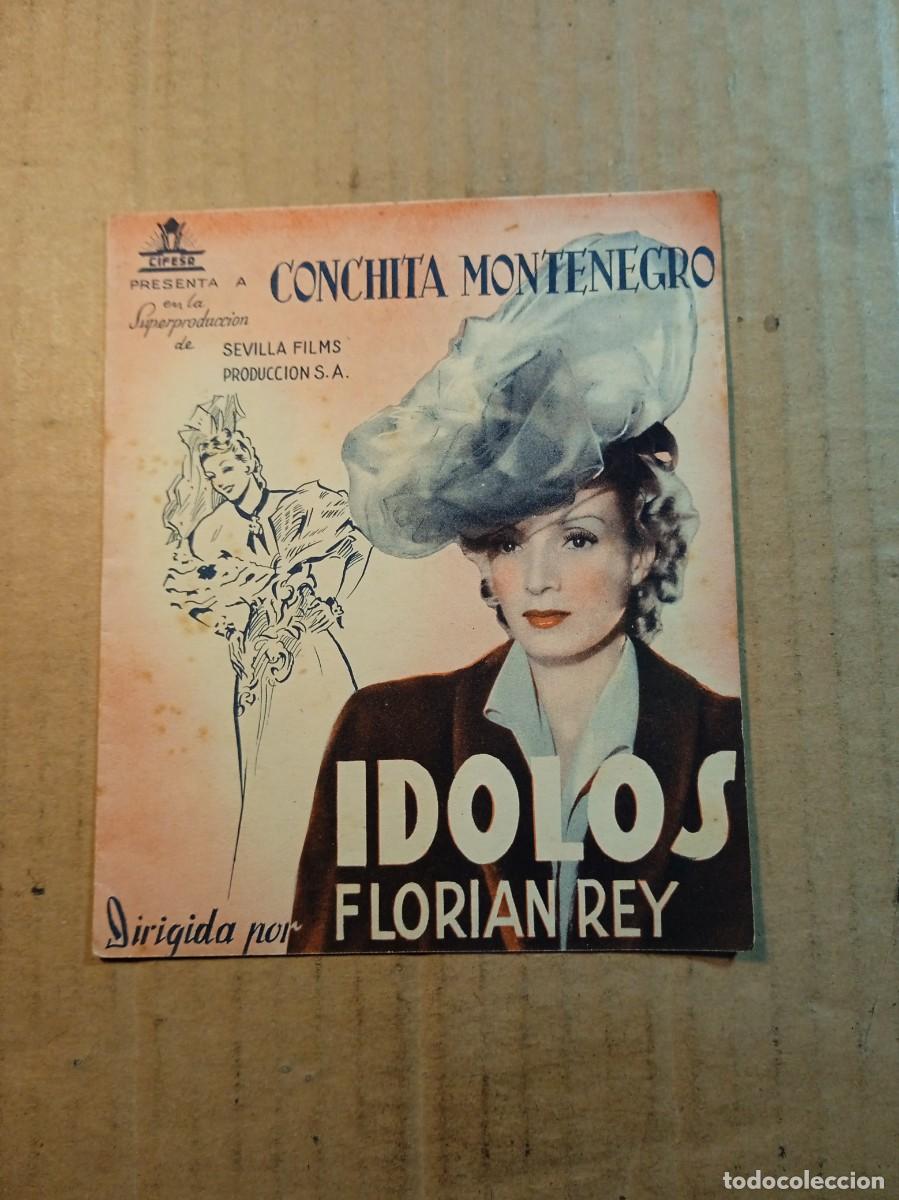  Flyers Publicitaires de films Anciens: FOLLETO DE MANO DOBLE DE LA PEL&Iacute;CULA &Iacute;DOLOS