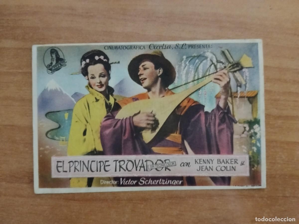 Cine: ROSA-PROGRAMA DE LA PELICULA --`EL PRINCIPE TROVADOR CT