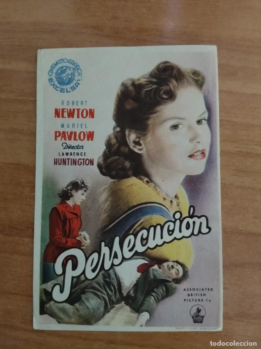 Cine: ROSA-PROGRAMA DE LA PELICULA --`PERSECUCION