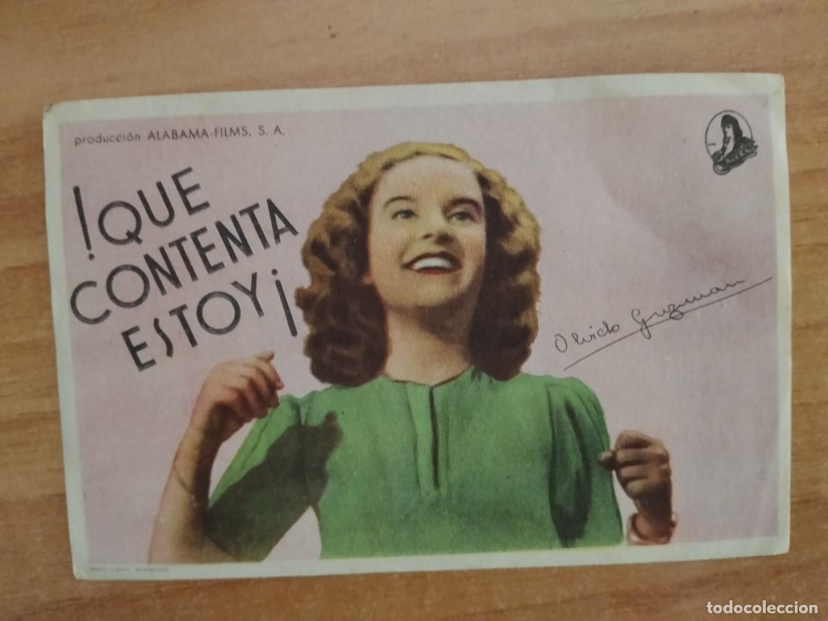 Kino: TURQ-PROGRAMA DE LA PELICULA --`QUE CONTENTA ESTOY