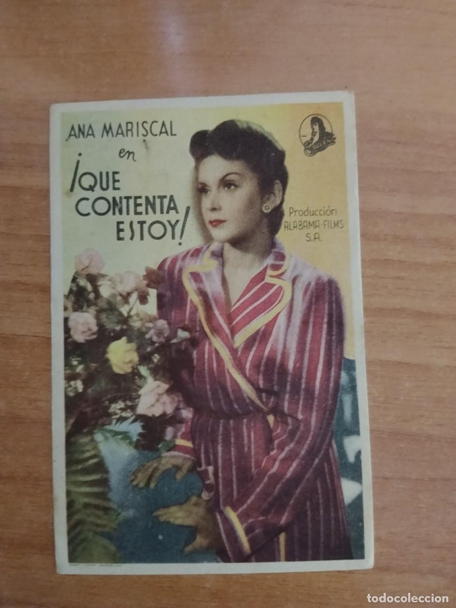 Kino: TURQ-PROGRAMA DE LA PELICULA --`QUE CONTENTA ESTOY
