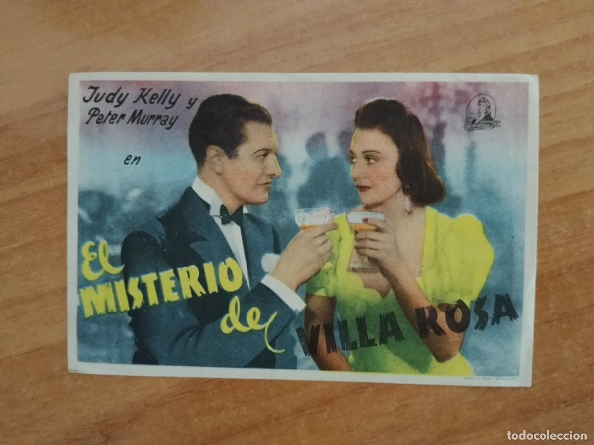 Cine: TURQ-PROGRAMA DE LA PELICULA --`EL MISTERIO DE VILLA ROSA CT