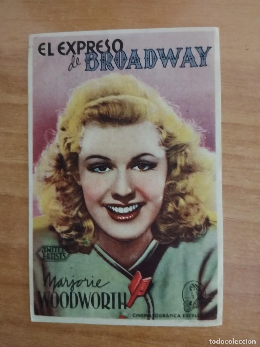 Cine: ROSA-PROGRAMA DE LA PELICULA --`EL EL EXPRESO DE BROADWAY CT