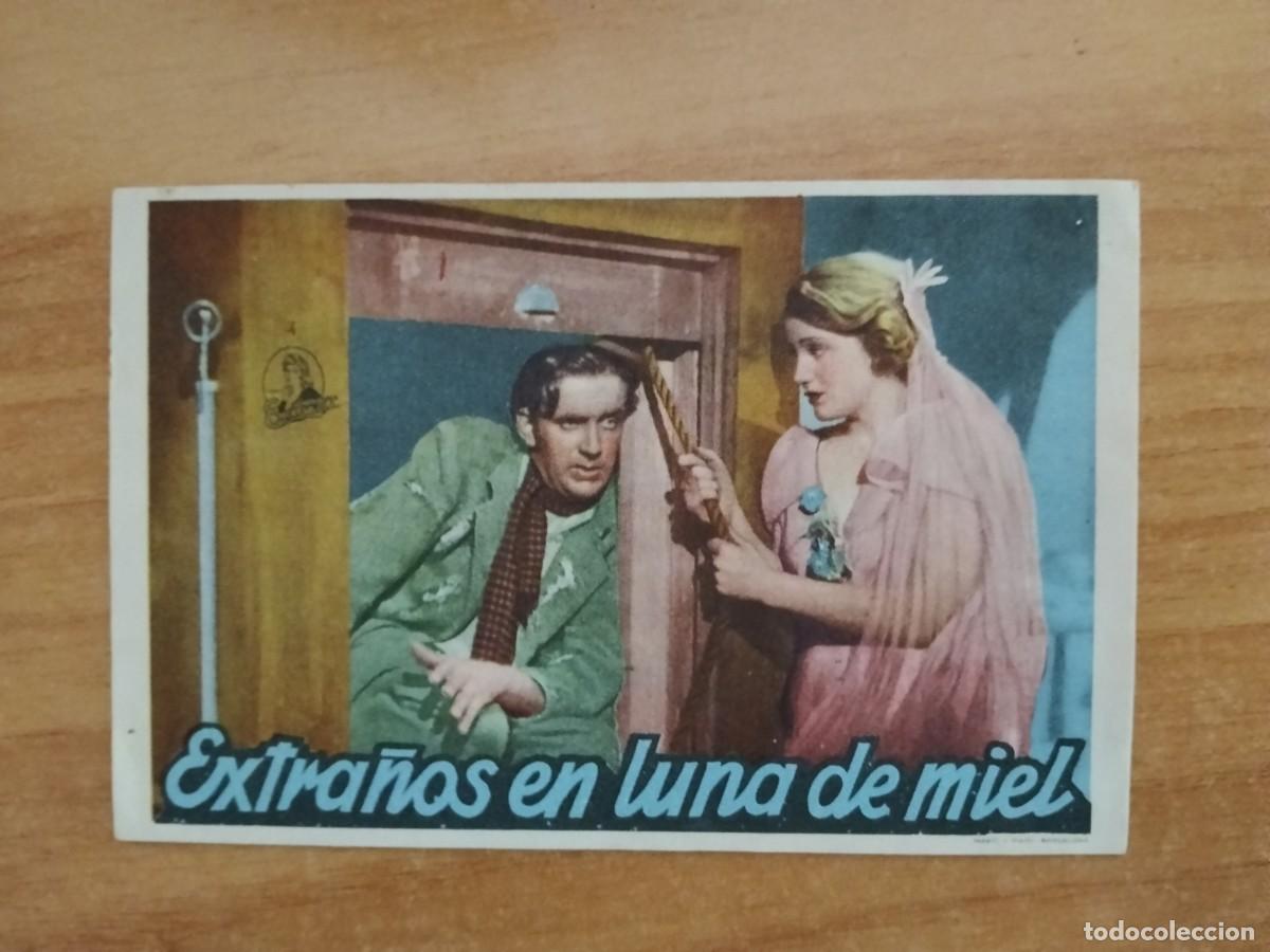 Cinema: TURQ-PROGRAMA DE LA PELICULA --`EXTRA&Ntilde;OS EN LUNA DE MIEL CT