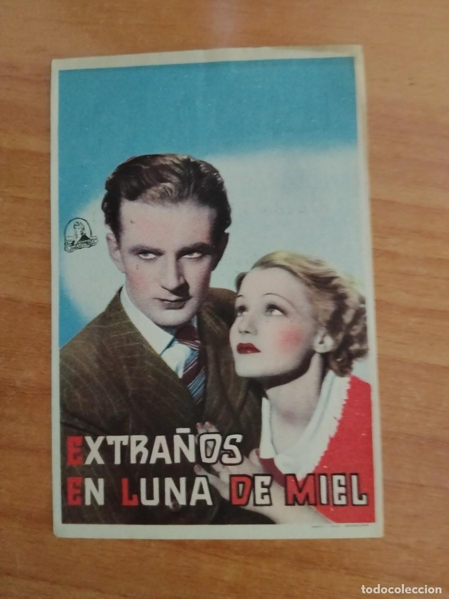 Cine: TURQ-PROGRAMA DE LA PELICULA --`EXTRA&Ntilde;OS EN LUNA DE MIEL CT