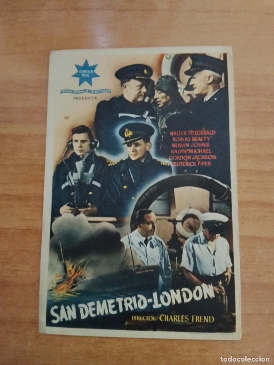Cine: ROSA -PROGRAMA DE LA PELICULA --`SAN DEMETRIO LONDON CT