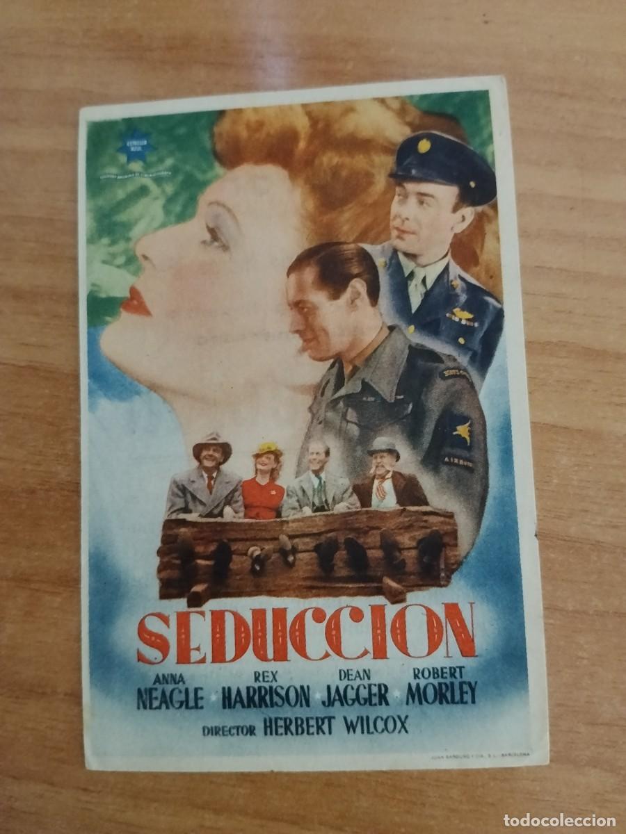 Cine: ROSA -PROGRAMA DE LA PELICULA --`SEDUCCION CT