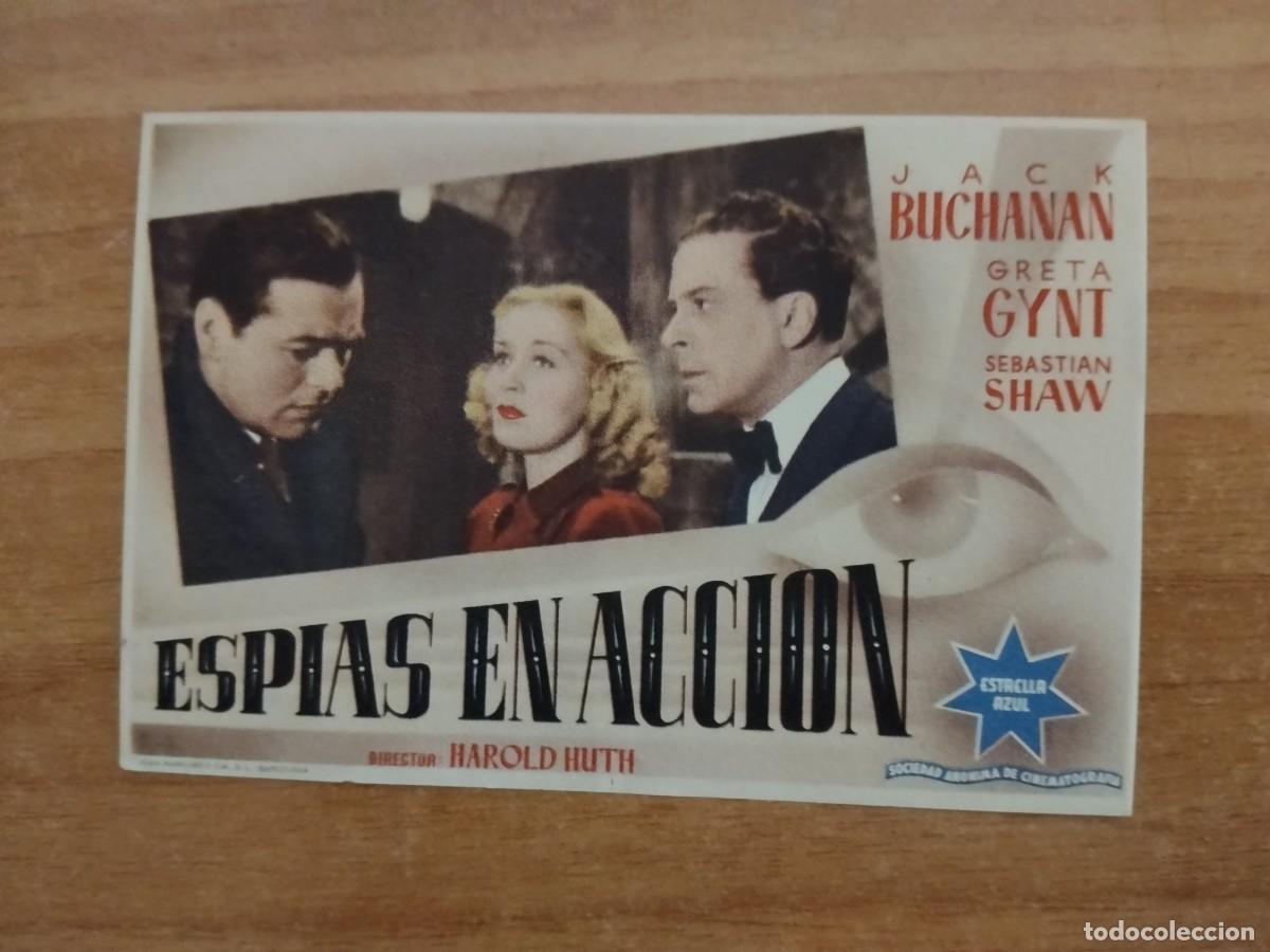 Cine: ROSA -PROGRAMA DE LA PELICULA --`ESPIAS EN ACCION