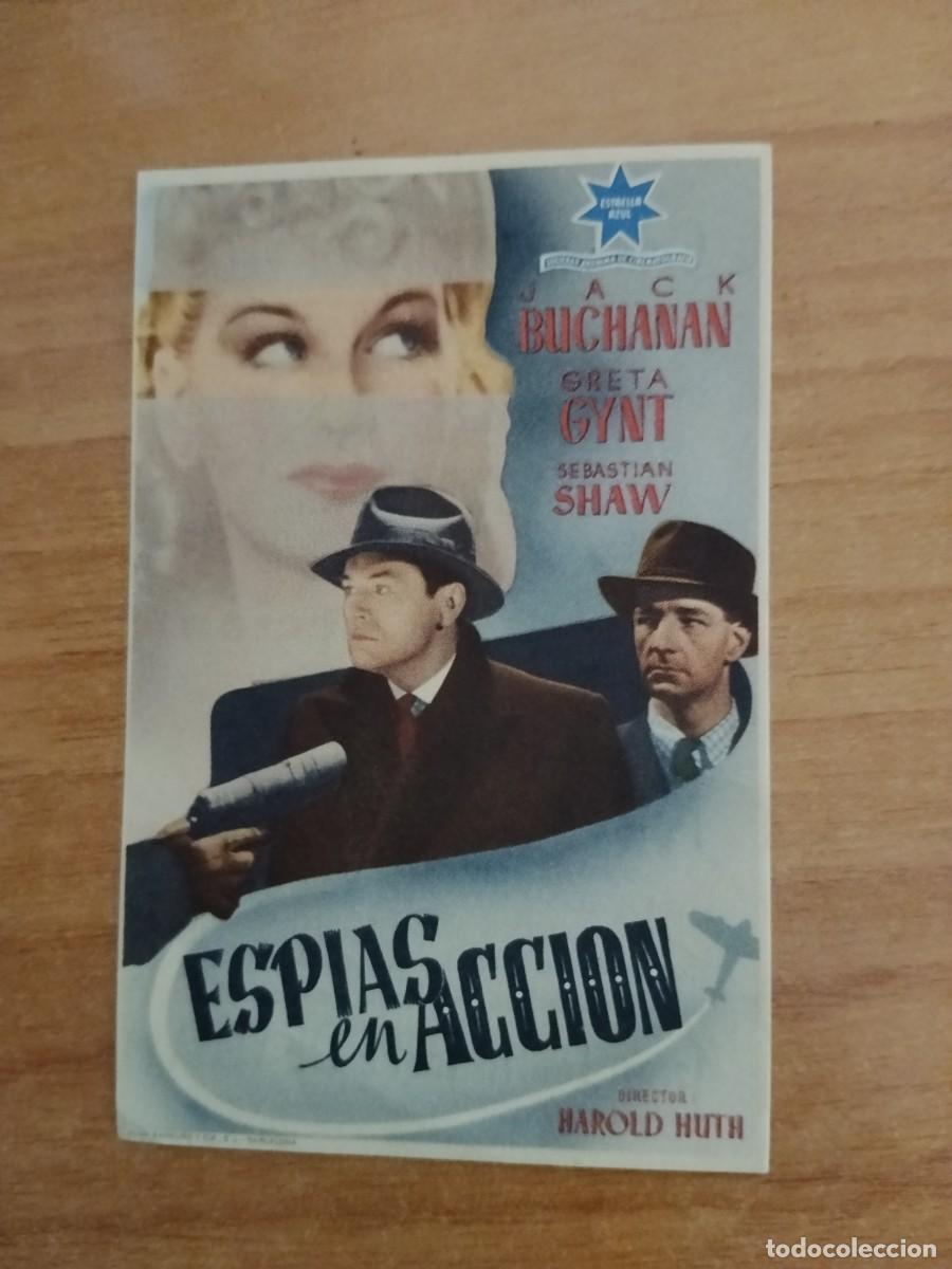 Cine: ROSA -PROGRAMA DE LA PELICULA --`ESPIAS EN ACCION CT