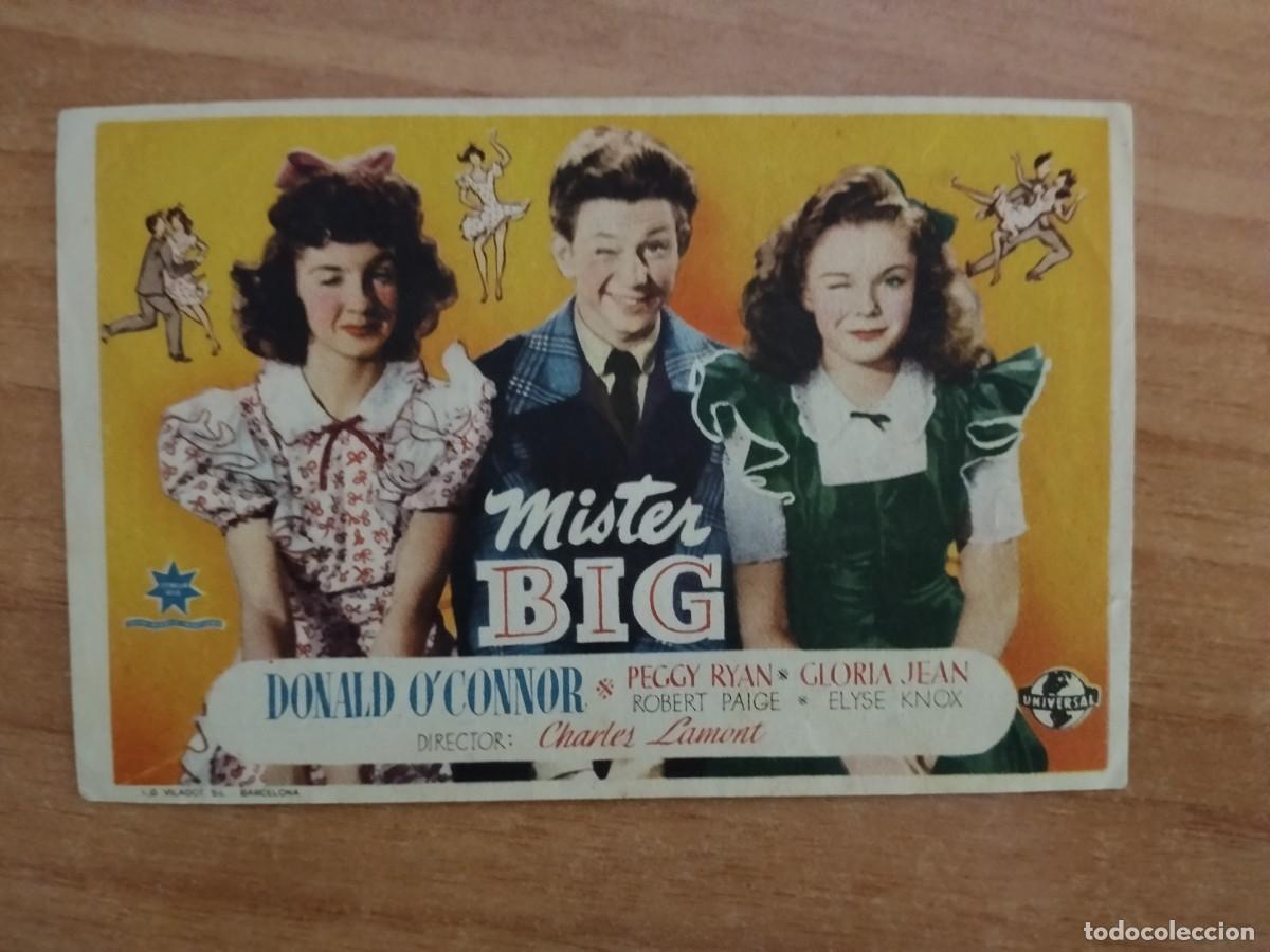 Cine: ROSA -PROGRAMA DE LA PELICULA --`MISTER BIG CT - Foto 1
