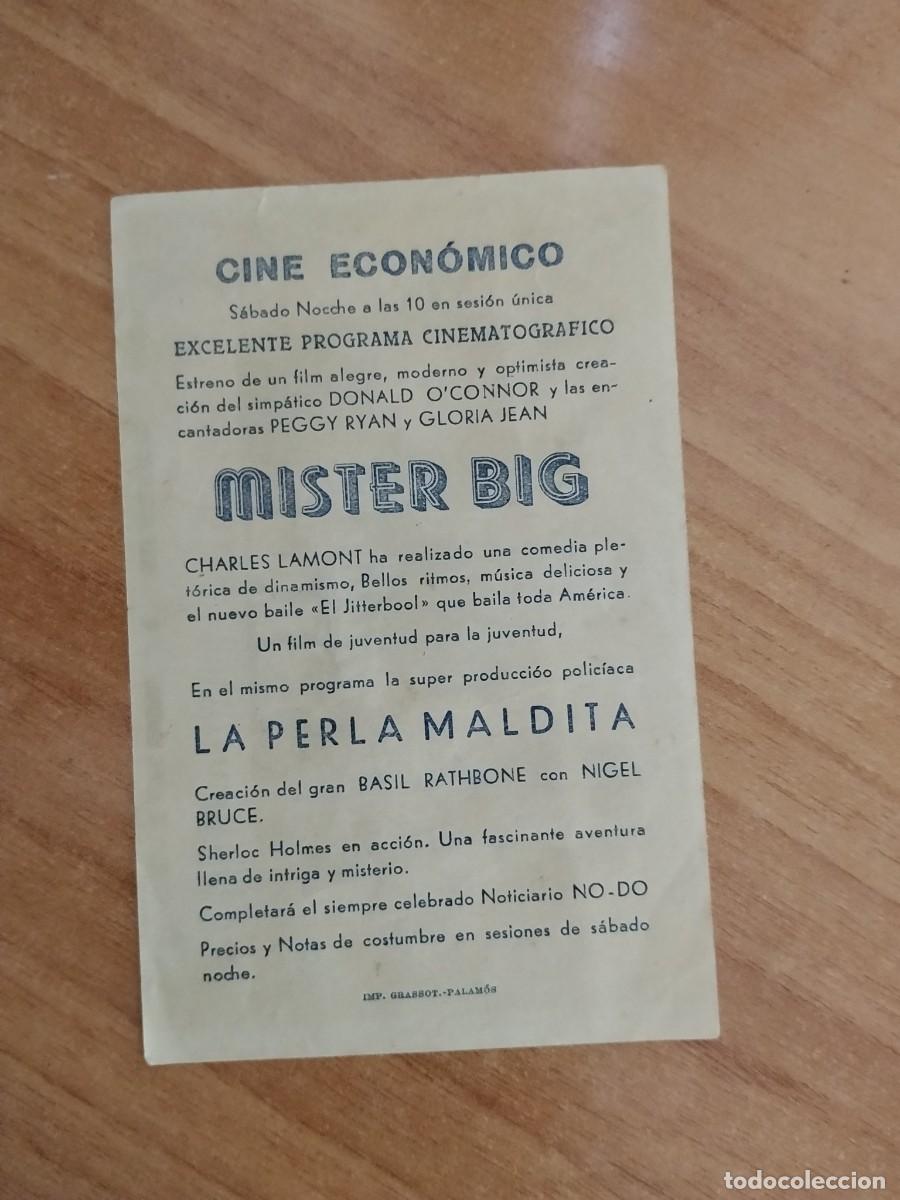 Cine: ROSA -PROGRAMA DE LA PELICULA --`MISTER BIG CT - Foto 2