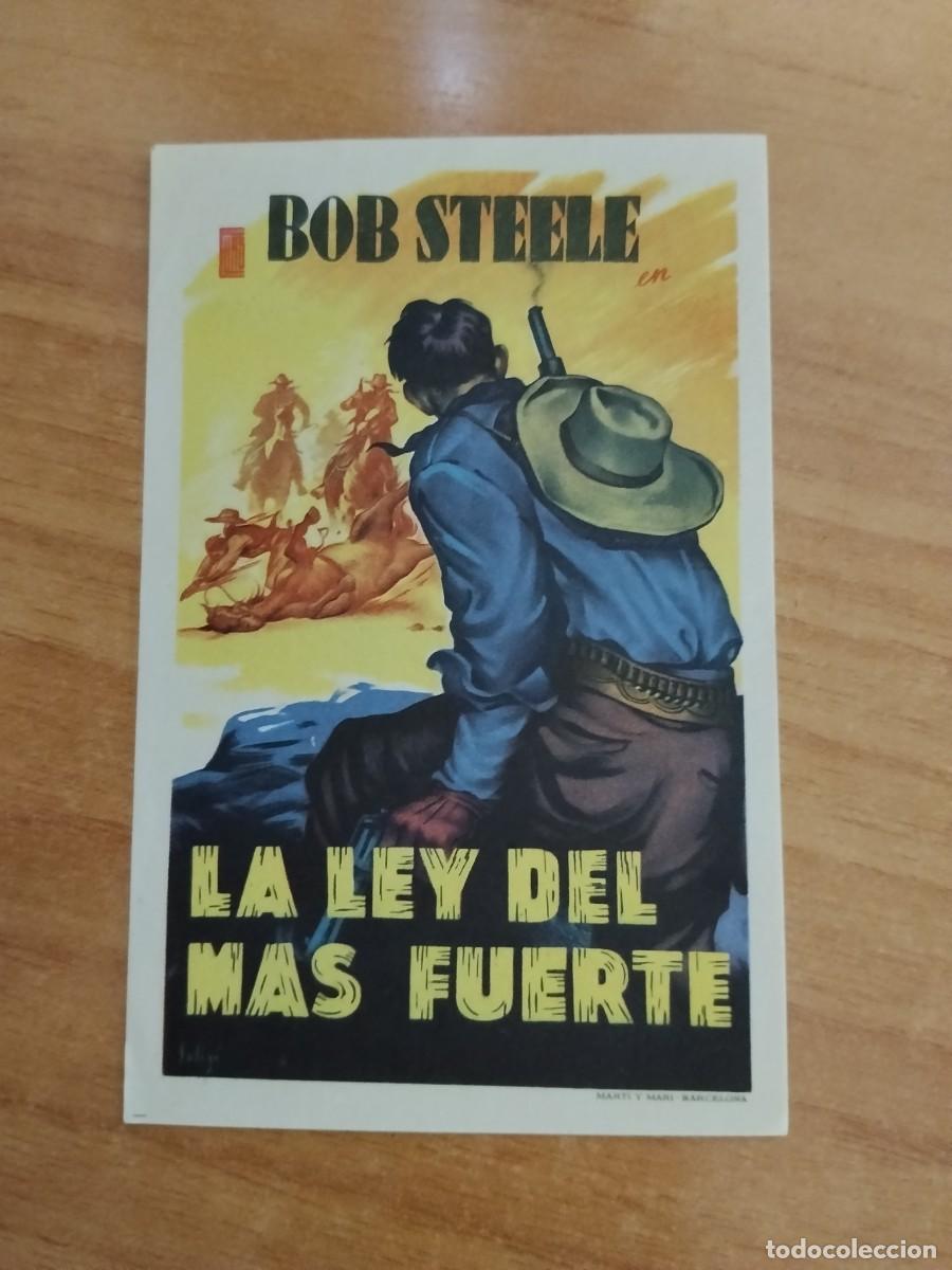 Cine: ROSA -PROGRAMA DE LA PELICULA --`LA LEY DEL MAS FUERTE