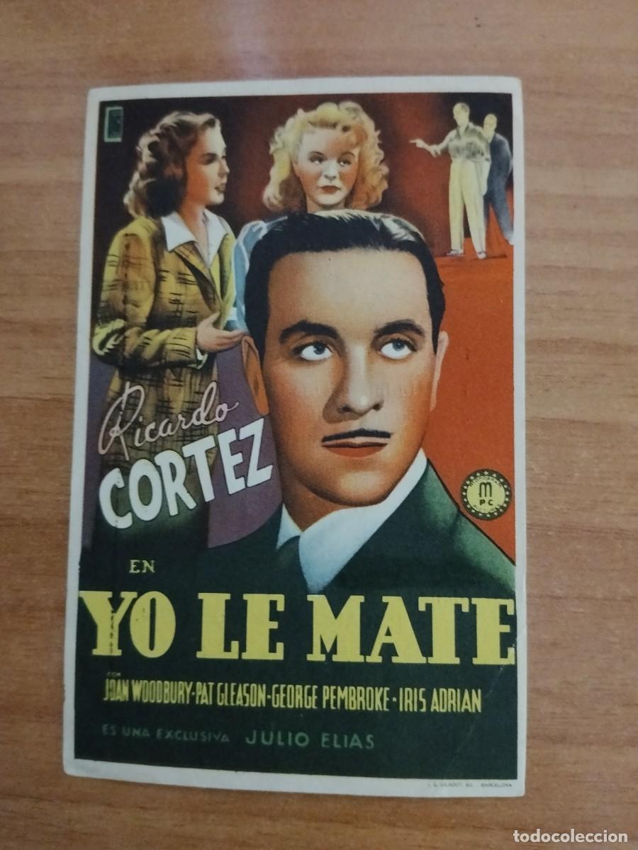 Cine: ROSA -PROGRAMA DE LA PELICULA --`YO LE MATE CT
