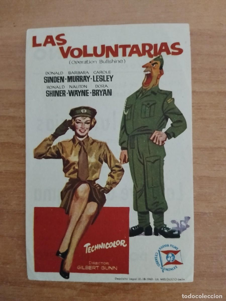 Cine: ROSA -PROGRAMA DE LA PELICULA --`LAS VOLUNTARIAS CT