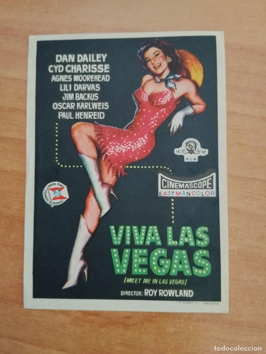 Cine: ROSA -PROGRAMA DE LA PELICULA --`VIVA LAS VEGAS CT