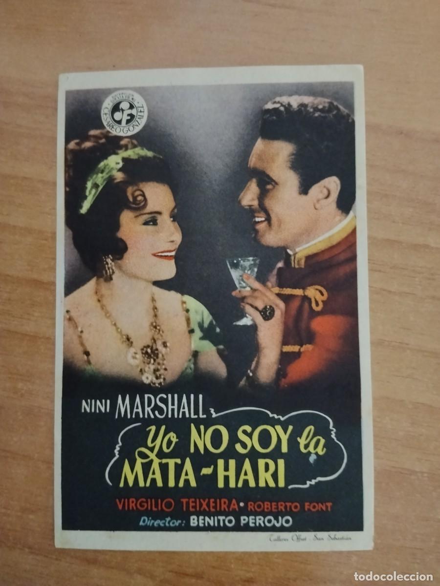 Cine: ROSA -PROGRAMA DE LA PELICULA --`YO NO SOY MATA-HARI CT